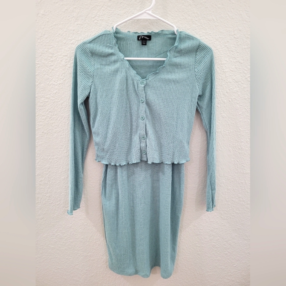 Art Class Girls Ribbed Dress Size Large 10/12